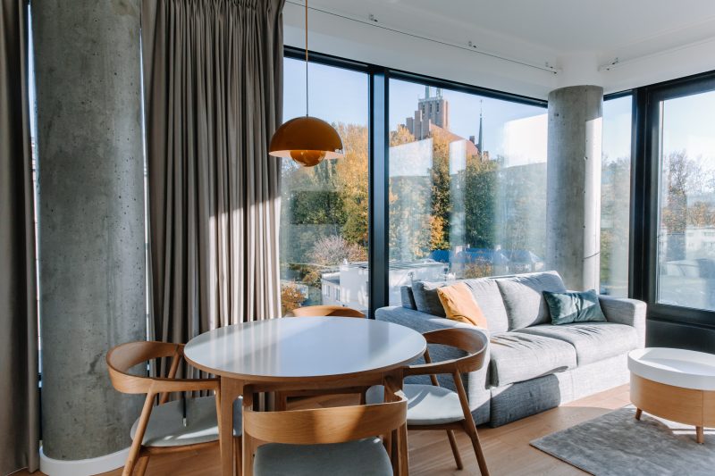 43 m² z widokiem na park