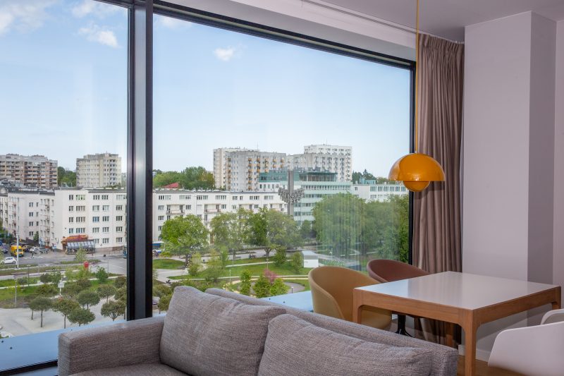 65 m² z widokiem na park